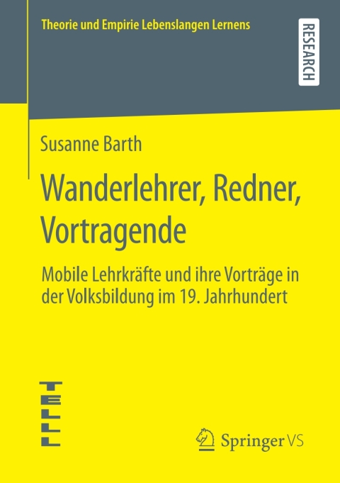 Cover image for book Wanderlehrer, Redner, Vortragende