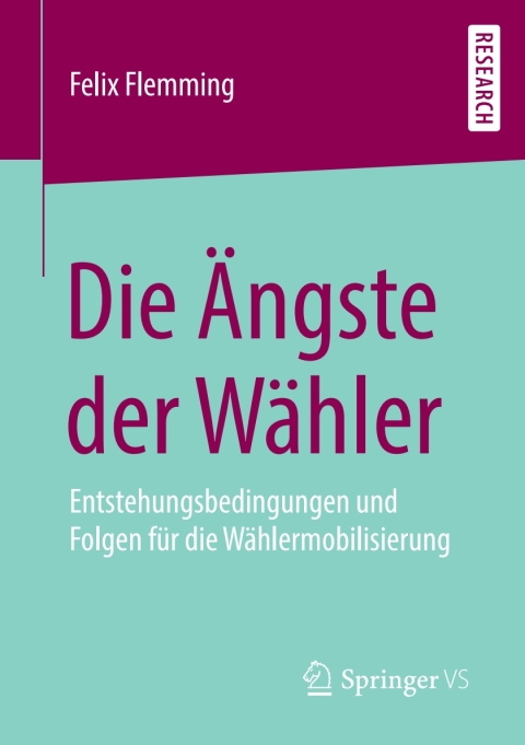 Cover image for book Die Ängste der Wähler