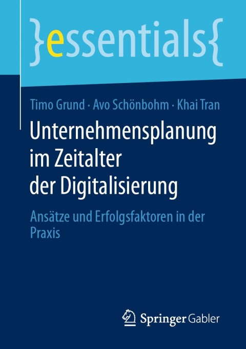 Cover image for book Unternehmensplanung im Zeitalter der Digitalisierung