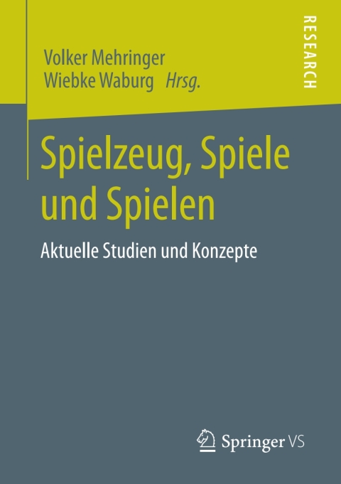 Cover image for book Spielzeug, Spiele und Spielen