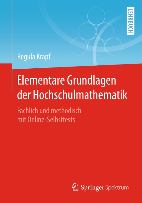 Cover image for book Elementare Grundlagen der Hochschulmathematik