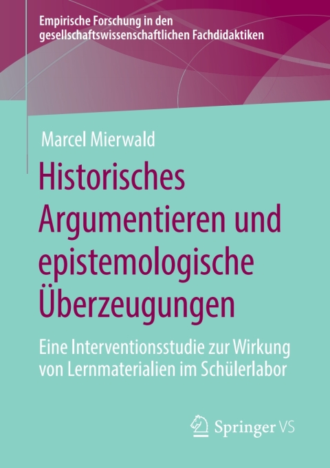 Cover image for book Historisches Argumentieren und epistemologische Überzeugungen