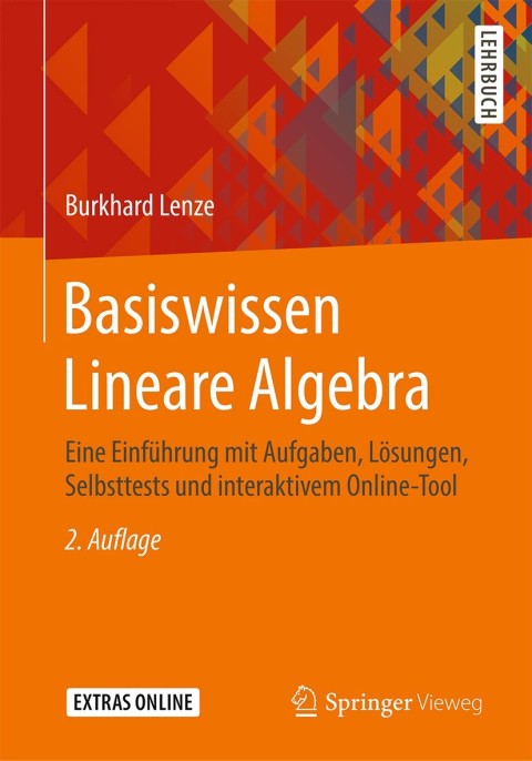 Cover image for book Basiswissen Lineare Algebra
