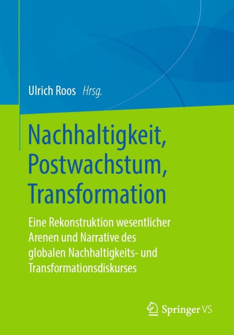 Cover image for book Nachhaltigkeit, Postwachstum, Transformation