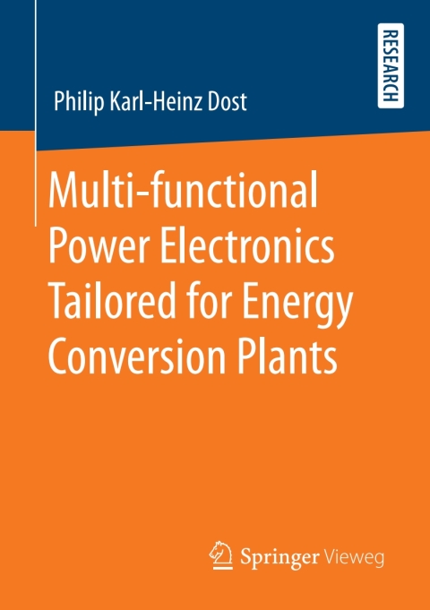 Cover image for book Multi-functional Power Electronics Tailored for Energy Conversion Plants