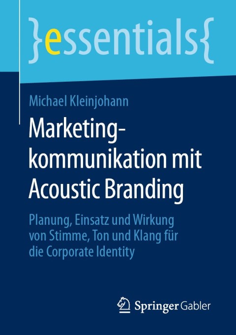Cover image for book Marketingkommunikation mit Acoustic Branding