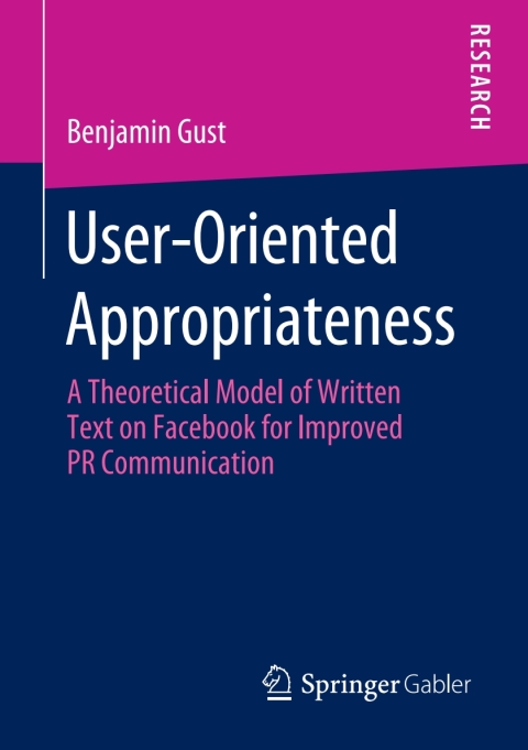 Cover image for book User-Oriented Appropriateness