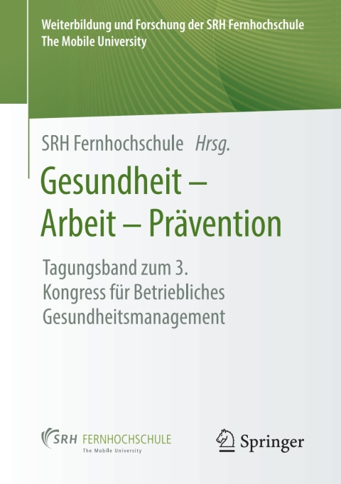 Cover image for book Gesundheit – Arbeit – Prävention
