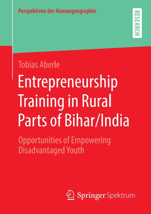 Cover image for book Entrepreneurship Training in Rural Parts of Bihar/India