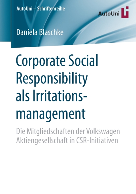 Cover image for book Corporate Social Responsibility als Irritationsmanagement
