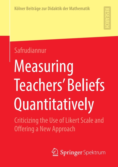 Cover image for book Measuring Teachers’ Beliefs Quantitatively