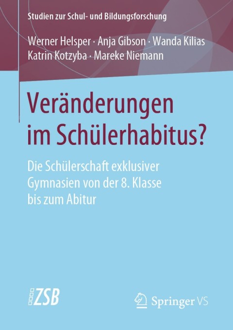 Cover image for book Veränderungen im Schülerhabitus?
