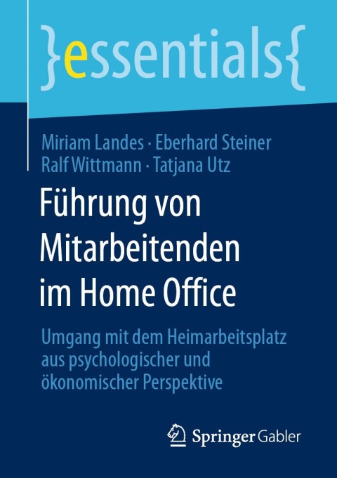 Cover image for book Führung von Mitarbeitenden im Home Office