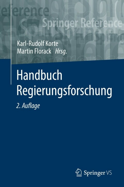 Cover image for book Handbuch Regierungsforschung