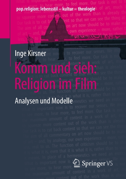 Cover image for book Komm und sieh: Religion im Film