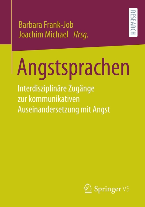 Cover image for book Angstsprachen