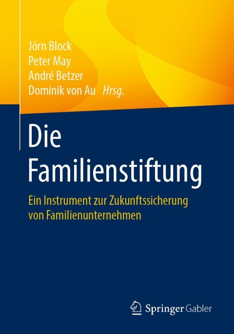 Cover image for book Die Familienstiftung