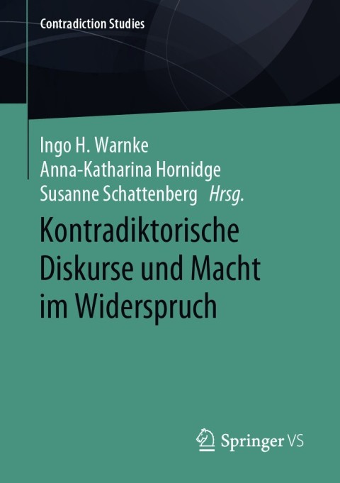 Cover image for book Kontradiktorische Diskurse und Macht im Widerspruch