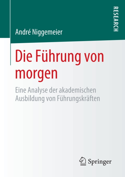Cover image for book Die Führung von morgen