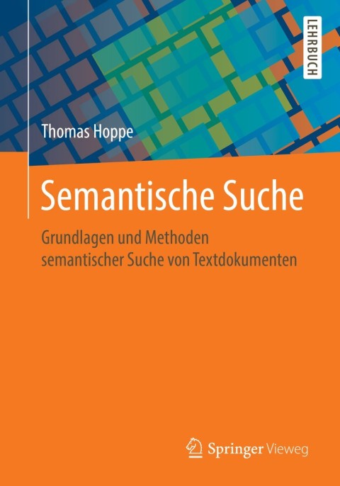 Cover image for book Semantische Suche