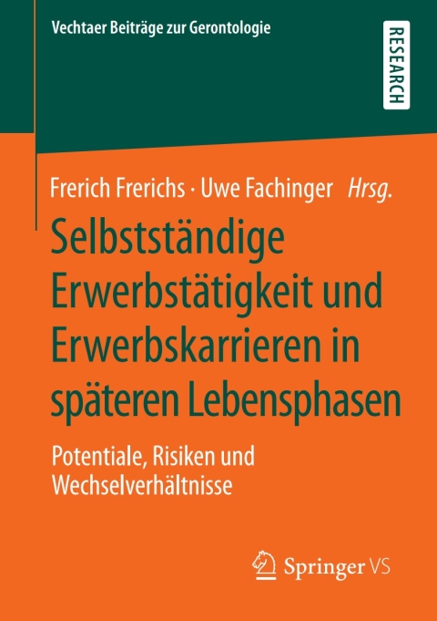 Cover image for book Selbstständige Erwerbstätigkeit und Erwerbskarrieren in späteren Lebensphasen