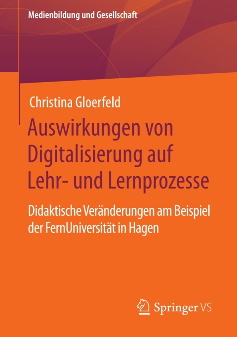 Cover image for book Auswirkungen von Digitalisierung auf Lehr- und Lernprozesse