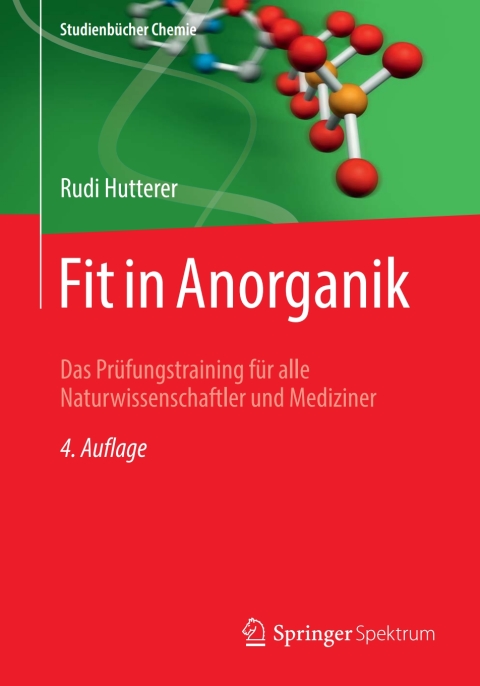Cover image for book Fit in Anorganik