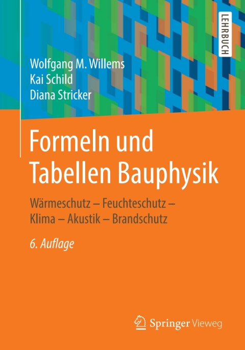 Cover image for book Formeln und Tabellen Bauphysik