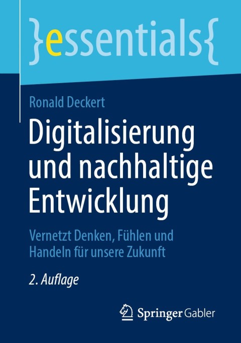 Cover image for book Digitalisierung und nachhaltige Entwicklung