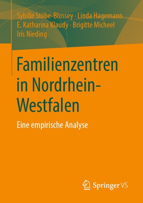 Cover image for book Familienzentren in Nordrhein-Westfalen