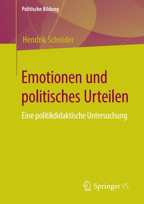 Cover image for book Emotionen und politisches Urteilen