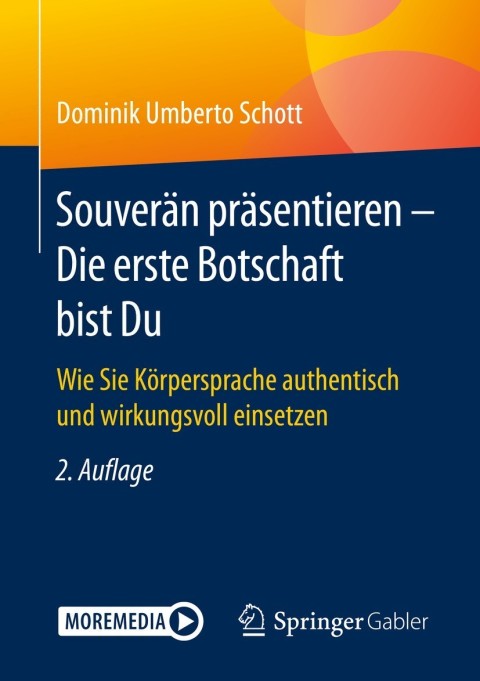 Cover image for book Souverän präsentieren - Die erste Botschaft bist Du