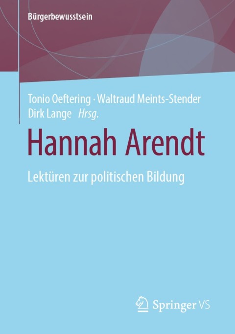 Cover image for book Hannah Arendt