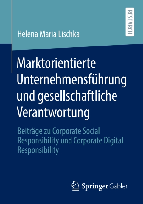 Cover image for book Marktorientierte Unternehmensführung und gesellschaftliche Verantwortung