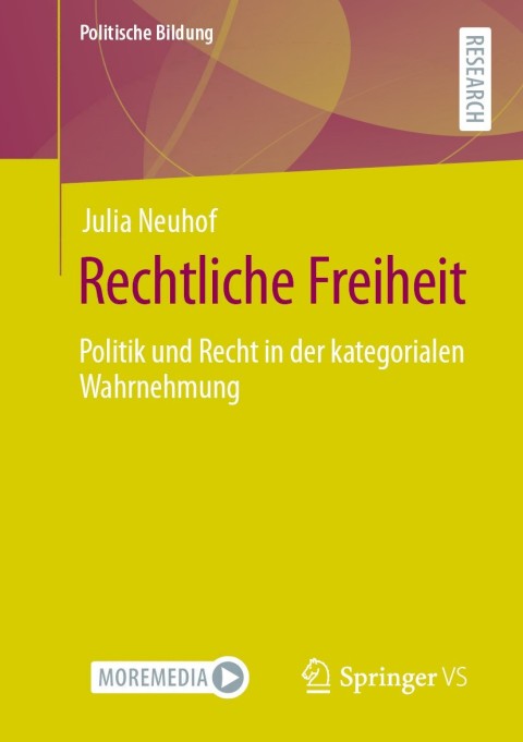 Cover image for book Rechtliche Freiheit
