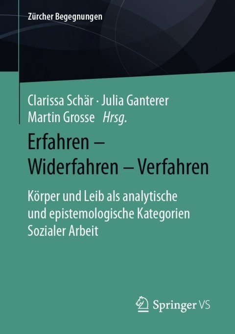 Cover image for book Erfahren – Widerfahren – Verfahren