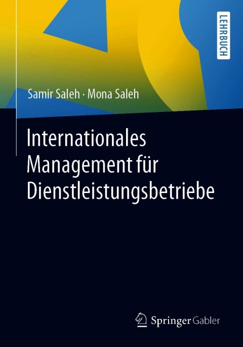 Cover image for book Internationales Management für Dienstleistungsbetriebe
