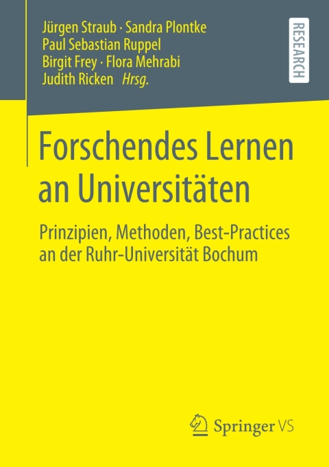 Cover image for book Forschendes Lernen an Universitäten