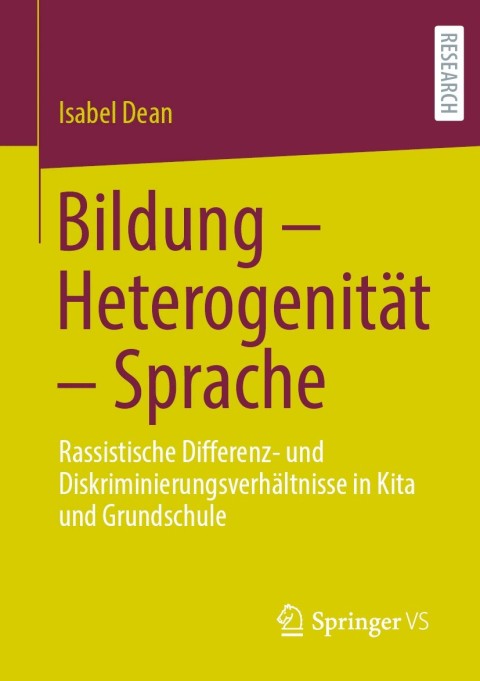 Cover image for book Bildung – Heterogenität – Sprache