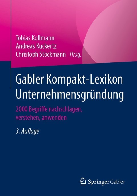 Cover image for book Gabler Kompakt-Lexikon Unternehmensgründung