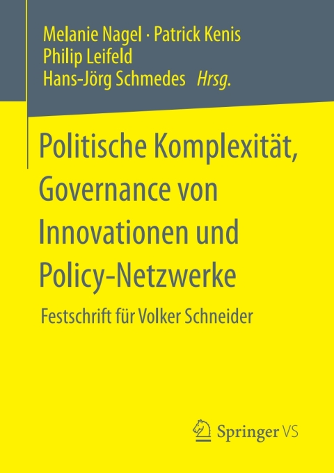 Cover image for book Politische Komplexität, Governance von Innovationen und Policy-Netzwerke