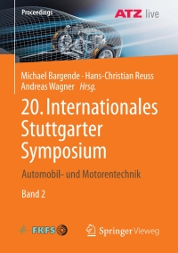 Cover image: 20. Internationales Stuttgarter Symposium 1st edition 9783658309947