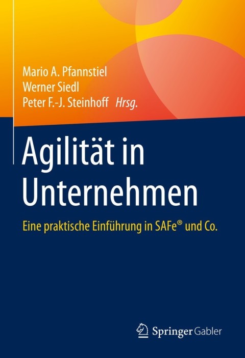 Cover image for book Agilität in Unternehmen