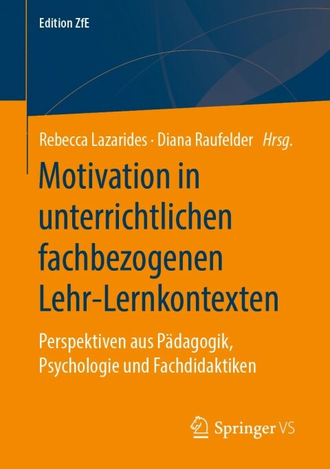 Cover image for book Motivation in unterrichtlichen fachbezogenen Lehr-Lernkontexten