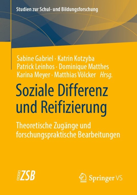 Cover image for book Soziale Differenz und Reifizierung
