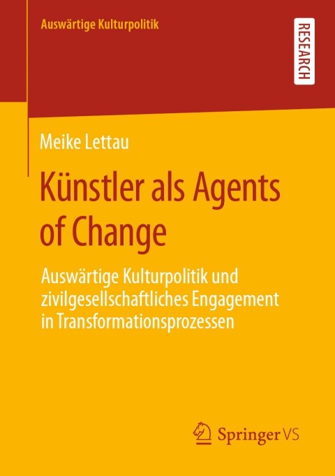 Cover image for book Künstler als Agents of Change