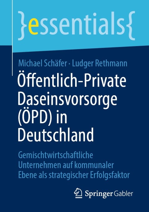 Cover image for book Öffentlich-Private Daseinsvorsorge (ÖPD) in Deutschland