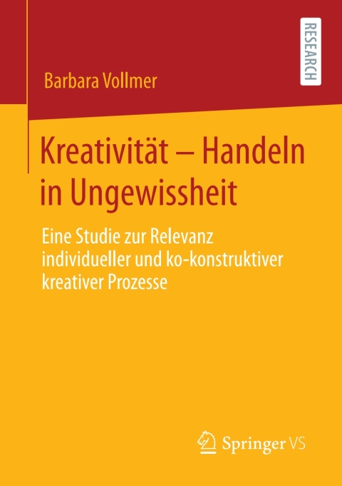 Cover image for book Kreativität – Handeln in Ungewissheit