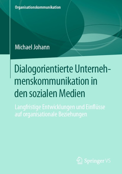 Cover image for book Dialogorientierte Unternehmenskommunikation in den sozialen Medien
