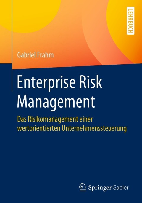 Cover image for book Enterprise Risk Management